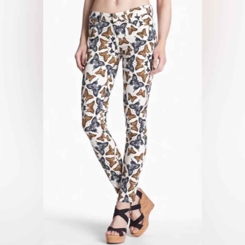 New PAIGE Verdugo Ultra Skinny Butterfly Jeans, Size 29